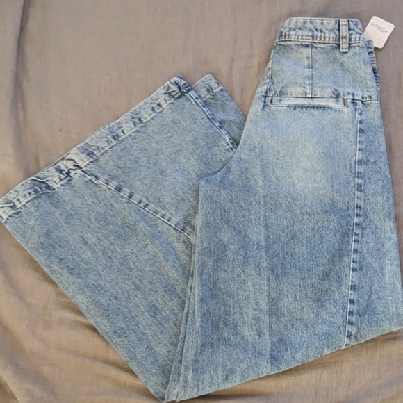 Free People Equinox Jeans Trousers Pants Open Sky - Picture 3 of 6